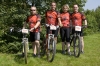 Die Hannover Radis: Uwe, Hergen, Dagmar und Fidi. Am Ende war es ein guter Platz 140. 005